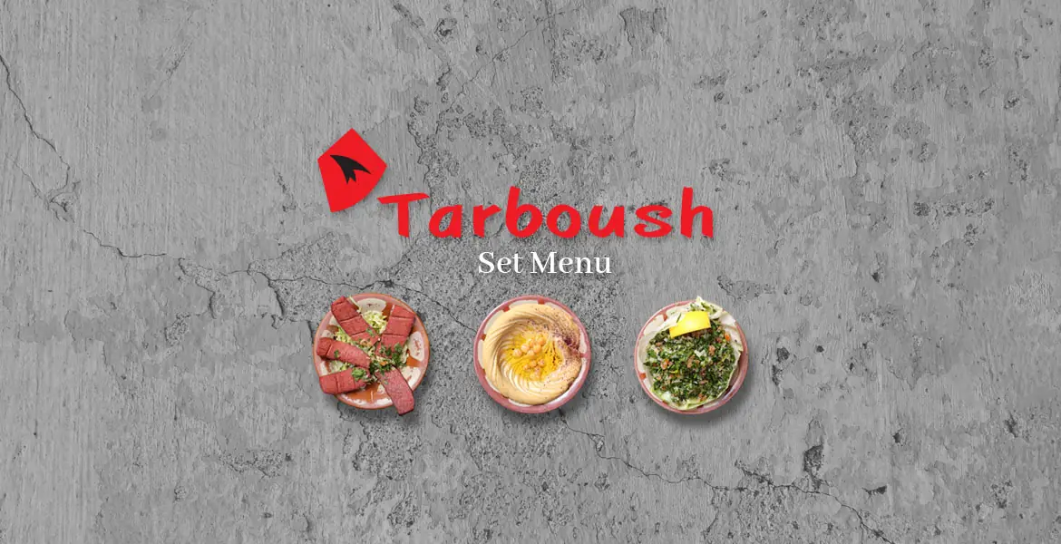 Tarboush Set Menu